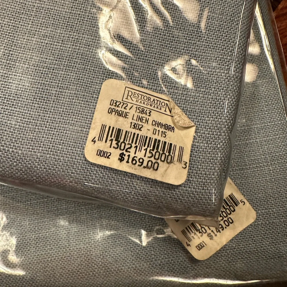 NWT Restoration Hardware Drapery